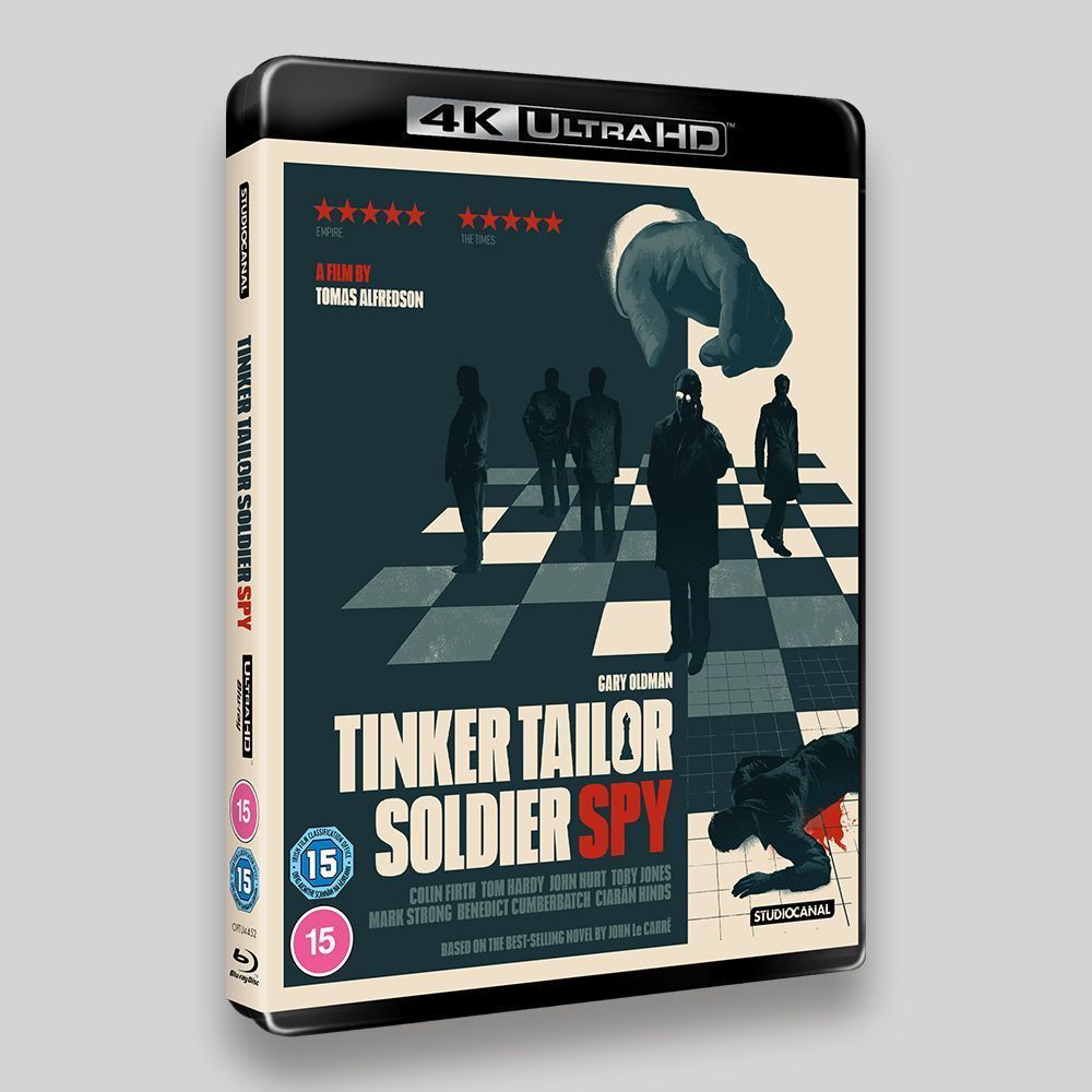Tinker Tailor Soldier Spy UHD Blu-ray Packaging | Rogue Four Design